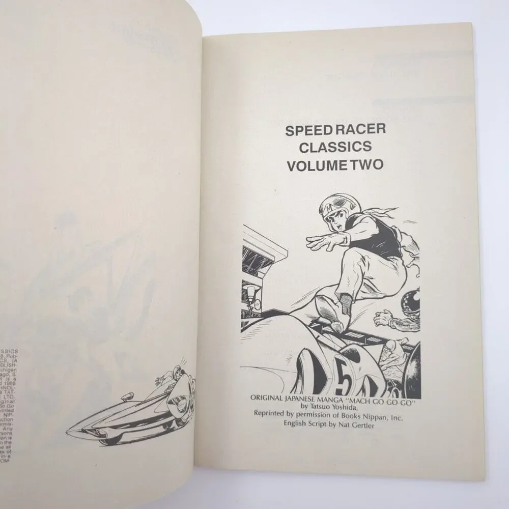 Speed Racer Classics Volume Two 2 NOW Comics Manga 1988 TPB